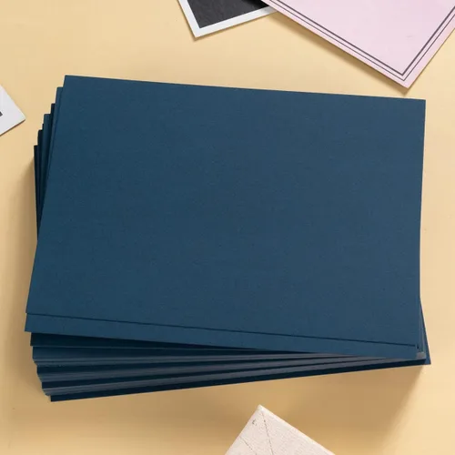 Miniatura 7 de Paquete de 100 tarjetas de papel grueso en blanco para invitaciones, tarjetas de felicitación, postales, fotos, papel grueso de 250 GSM