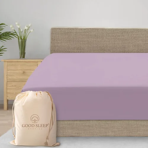 Miniatura 17 de Good Sleep Bedding Sábana Bajera Ajustable Tamaño King Solamente – Sábana bajera suave y transpirable tamaño King de 1000 hilos tamaño King