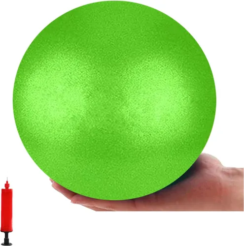 Miniatura 12 de Mini Pelotas de Yoga 6 Pulgadas Pelota de Ejercicio Pilates Terapia de Equilibrio Micropore Bola Equipo de Barre para Entrenamiento de Estabilidad