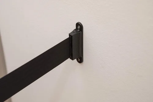 Miniatura 5 de US Weight Soporte de pared con cinturón retráctil, 8', Negro, 1