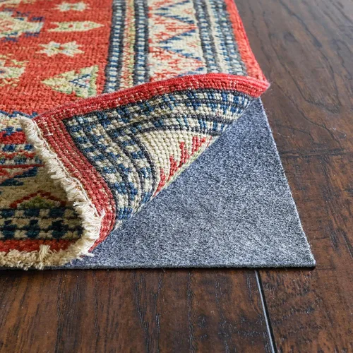 RUGPADUSA - RugPro - 1'10" x 2'10" - 1/16" de grosor - Fieltro y goma - Almohadilla antideslizante ultra delgada - Perfecta para zonas de alto