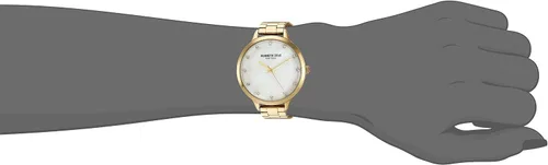 Miniatura 2 de Kenneth Cole New York - Reloj de vestir de cuarzo clásico de acero inoxidable y cuero para mujer