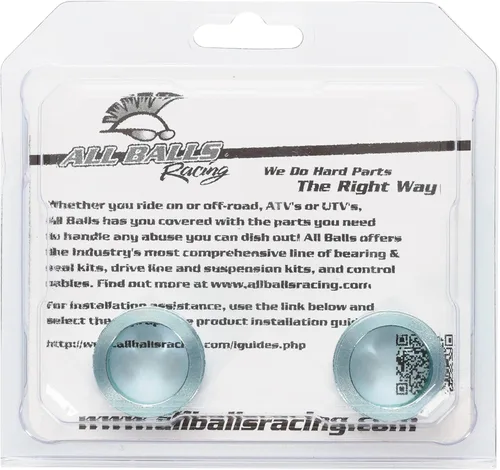 Miniatura 5 de All Balls Racing 11-1089 - Juego de espaciadores de rueda delantera compatible con/repuesto para KTM 380 SX, 400 SX, 520 SX Racing, 540 SXS Racing