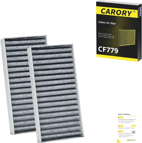 Miniatura 43 de Filtro de aire de cabina con carbón activado para Honda 2017-2025 CR-V, Civic 2016-2025, Fit 2009-2020, HR-V 2016-2025, Odyssey 2018-2025, Insight