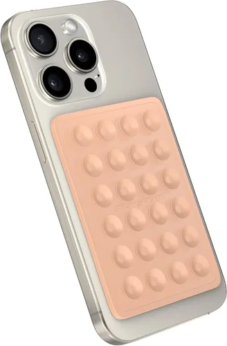 Soporte de teléfono StickyGrippy con ventosa, accesorio adhesivo de silicona para teléfono para iPhone y Android, juguete antiestrés de espejo para