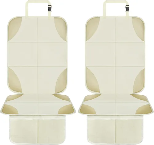 Miniatura 9 de Musclez Protectores de asiento de automóvil, fundas de asiento de automóvil impermeables de tela 600D, respaldo antideslizante y 2 bolsillos