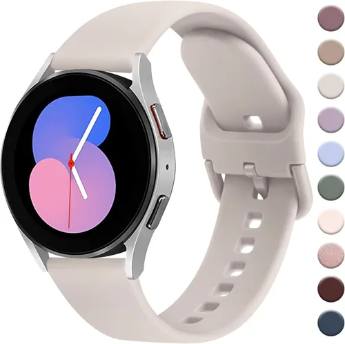 Miniatura 9 de AK para Samsung Galaxy Watch 5 Banda 40mm 44mm/Galaxy Watch 5 Pro Bandas 45mm, Correa Deportiva Suave de 20mm para Galaxy Watch 5
