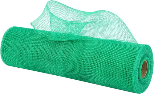Miniatura 19 de MEEDEE Malla Decorativa Azul Claro Rollos de 10 Pulgadas Rollos de Malla Decorativa Turquesa Cinta de Malla Básica para Árbol de Navidad, Guirnalda