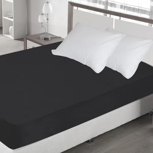 Miniatura 5 de Sábana bajera individual solo, sábanas de cama individuales de tamaño individual súper suaves y acogedoras para niños con bolsillo profundo de hasta