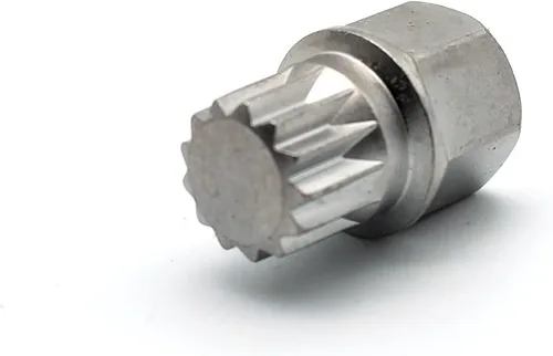 Miniatura 20 de TMAX Abc0/10Pt Bloqueo de rueda Lugnut antirrobo Tuerca Tornillo Eliminación de llave Socket S3057 para Vw Audi