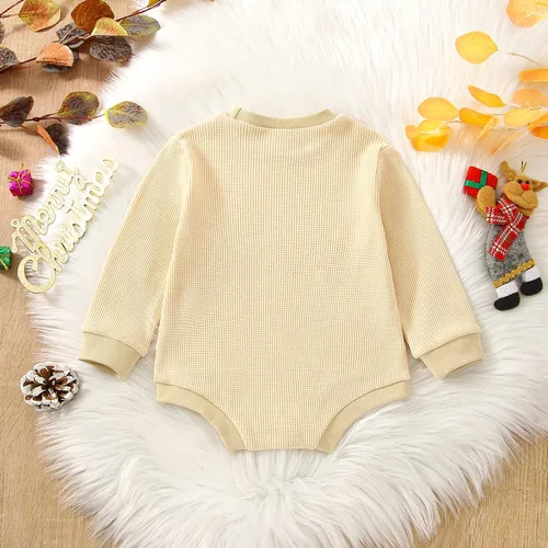 Miniatura 3 de Kuriozud Mameluco de burbujas para bebé recién nacido, manga larga, suéter de gran tamaño, ropa de otoño e invierno