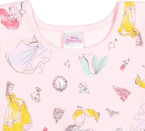 Miniatura 4 de Disney Princesa Moana Ariel Mulan Cenicienta Belle Elsa Anna Olaf Minnie Mouse Donald Duck Skater Vestido de niño a niño grande Blanco