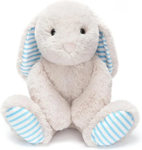 Miniatura 16 de WEIGEDU Animales de Peluche de Conejo para Niños, Niñas, Regalos de Cumpleaños, Hora de Dormir, Navidad, Pascua Marrón