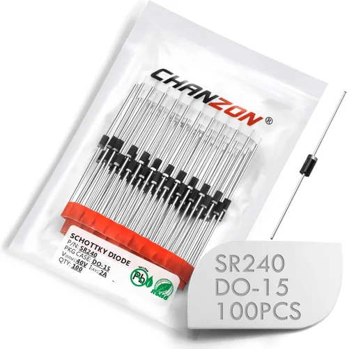 Miniatura 17 de Chanzon FR607 Diodo Rectificador de Recuperación Rápida 6A 1000V 150-500ns R-6 Axial 6 Amp 1000 Voltios Diodos Electrónicos