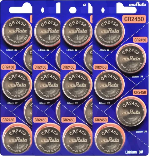 Miniatura 10 de Murata Batería CR2450 3V Litio Moneda Celda - Reemplaza Sony CR2450 (2 Baterías)