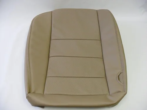 Miniatura 4 de 2002 a 07 para Ford F250 Lariat Driver & Passenger Bottom Seat Covers TAN Perforated