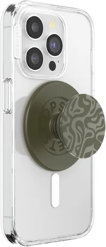 Miniatura 19 de PopSockets Agarre para teléfono con soporte magnético, parte superior intercambiable, sujeción segura para fundas MagSafe de iPhone, agarre