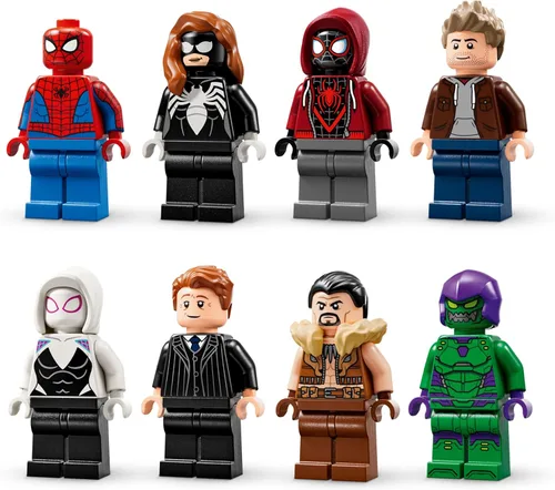 Miniatura 6 de LEGO Marvel Spider-Man vs. Oscorp Juego de Construcción de Juguete - Set de Juego de Simulación con 8 Minifiguras de Juguete para Niños y Niñas