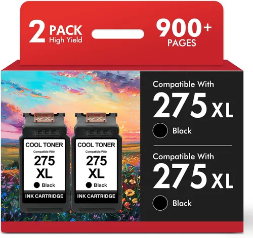 275 275XL PG-275 TR4720 TS3722 Cartucho de tinta negro de repuesto para Cannon PG 275 XL para impresoras Canon PIXMA TR4720 TS3722 TS3700 TR4700