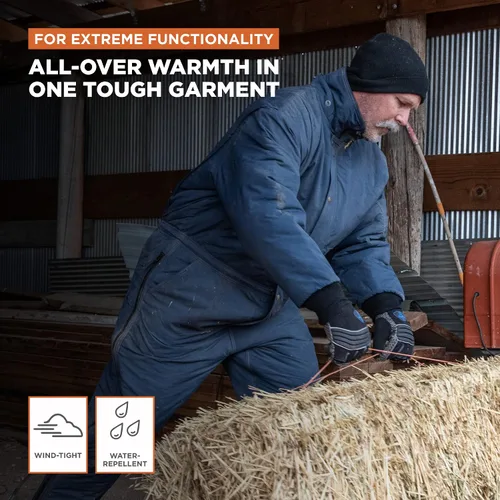 Miniatura 4 de RefrigiWear ChillBreaker Insulated Coveralls, 0F Comfort