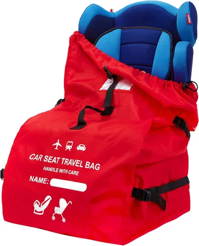 Miniatura 8 de Clearworld Bolsa de viaje para asiento de automóvil para viajes aéreos, bolsa duradera para control de puerta para el aeropuerto, bolsa