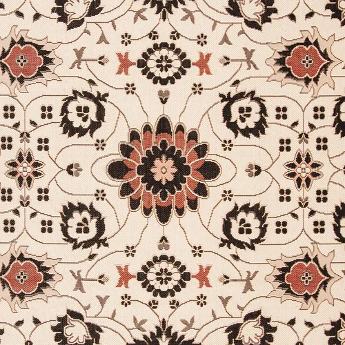 Miniatura 4 de SAFAVIEH Alfombra lavable al aire libre Courtyard Collection - 2'7" x 5', marrón y crema, no desprende pelusa y fácil limpieza, ideal para patio
