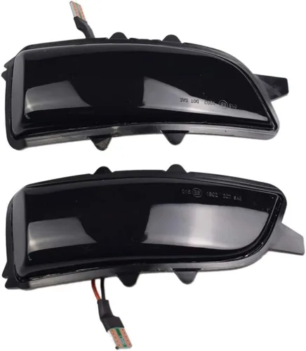 Miniatura 5 de Indicador de espejo lateral dinámico LED intermitente luz intermitente para Volvo C30 C70 S60 S40 S80 V40 V50 V70 2007 2008