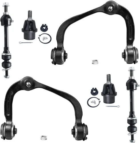 Miniatura 80 de Detroit Axle - Kit de extremo delantero para Chrysler 300 Dodge Charger Challenger 2011-2023, 2 brazos de control inferiores traseros 2 varillas