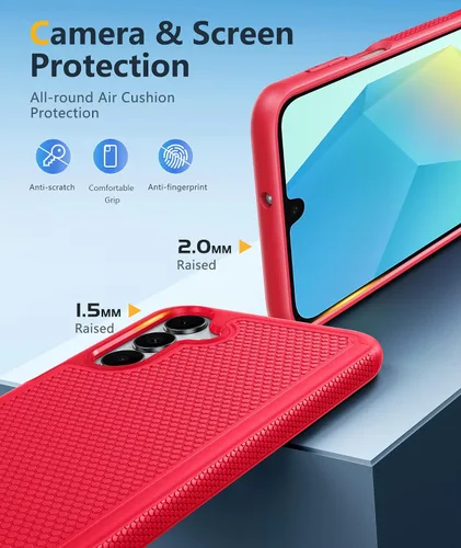 Miniatura 692 de FNTCASE Funda para iPhone 17 Pro: Fundas delgadas translúcidas de color azul claro compatibles con MagSafe, protección completa de la cámara