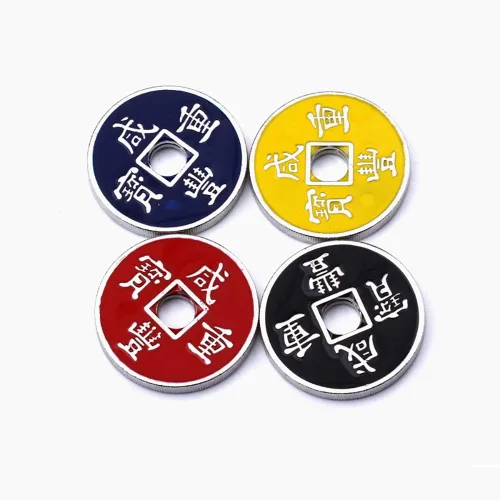 Miniatura 5 de Enjoyer Moneda mágica-Monedas chinas con conchas expandidas Juegos de magia Trucos de magia 4 monedas monedas antiguas Accesorios de accesorios
