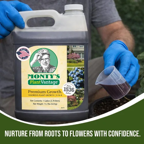 Miniatura 6 de PlantVantage Fertilizante líquido para plantas de crecimiento prémium - Fertilizante NPK (8-16-8) con zinc y hierro, alimento líquido para plantas