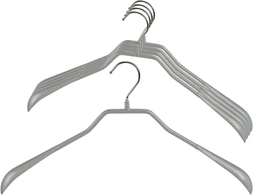 Miniatura 11 de Mawa by Reston Lloyd BodyForm Series - Percha de ropa extra ancha antideslizante que ahorra espacio para chaquetas, trajes y abrigos, estilo 46/L