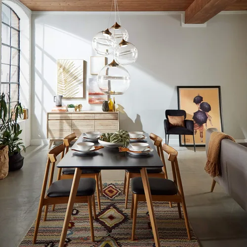 Miniatura 4 de WAC Lighting dweLED, Bistro LED 4 lámparas de araña 3000K en latón envejecido