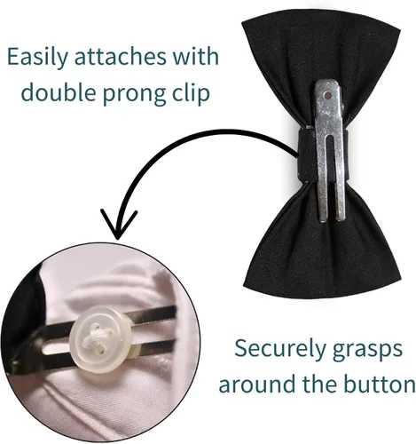 Miniatura 20 de Handmade Pre-Tied Clip on Bow Tie for Baby to Young Boy