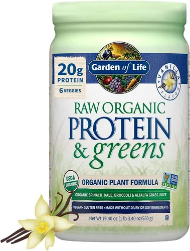 Miniatura 7 de Garden of Life Proteína orgánica cruda y verduras, cacao de chocolate, 1 lb 5.51 oz (610 g)