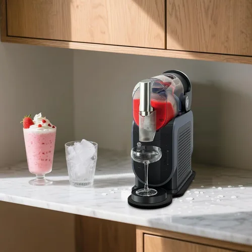 Miniatura 7 de Slider Mat para Ninja Slushie Machine FS301, almohadilla deslizante de bambú Slushy Machine para el hogar Slushie Maker Accesorios, negro