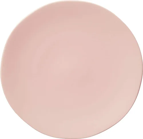 Fortessa Vitraluxe - Juego de 4 platos tradicionales con acabado mate, 12 pulgadas, color rubor Rosa (Blush)