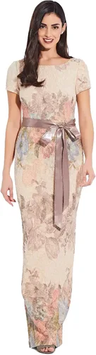 Miniatura 5 de Adrianna Papell Vestido de columna Matelasse para mujer