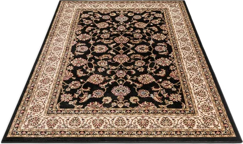 Miniatura 6 de Well Woven Barclay Collection Sarouk - Alfombra negra de 5 x 7 pies, para sala de estar, dormitorio y comedor