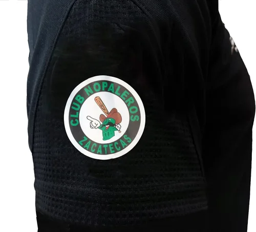 Miniatura 3 de Polo Equipos de Béisbol Mexicano Negro Nopaleros de Zacatecas