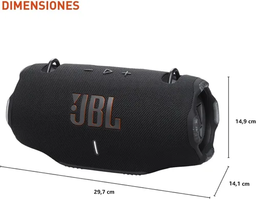 Miniatura 3 de JBL Xtreme 4 - Altavoz Bluetooth portátil, sonido potente y graves profundos, resistente al agua IP67, 24 horas de reproducción, Powerbank