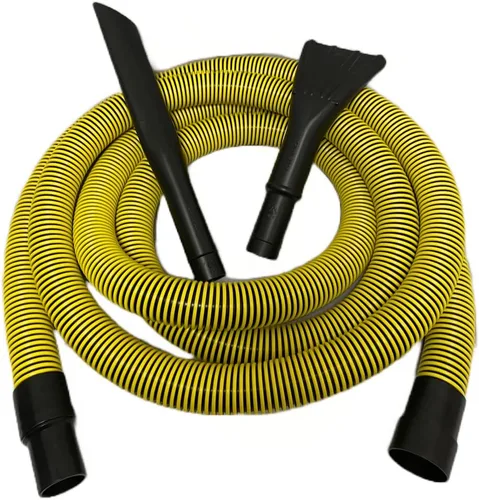 Miniatura 3 de Kit de Limpieza de Manguera para Aspiradora Húmeda/Seca, Manguera Resistente a Aplastamiento de 15 Pies de Largo que se Ajusta a Puerto de Entrada