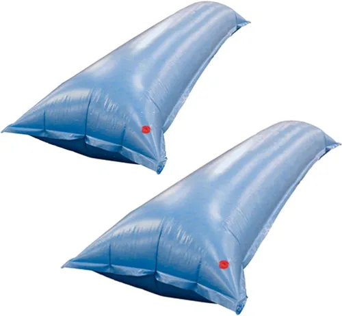 Miniatura 6 de Buffalo Blizzard - Cojín de aire de 4 pies por 4 pies de largo, hecho de material de vinilo resistente de grosor 18 azul Cojín inflable