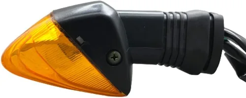 Miniatura 4 de 1 par amarillo lente delantera trasera motocicleta señal de giro luz lámpara para Kawasaki KLE 500 650 Versys Z1000 Z750S Ninja 650R ZX-6R 600 636