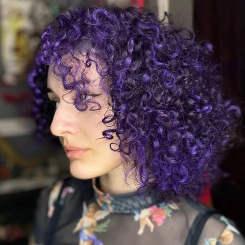 Miniatura 8 de rosmile Pelucas Rizadas para Mujeres Negras - Peluca Afro Completa de Cabello Sintético Africano Americano Negro Mezclado Castaño Oscuro Rizado