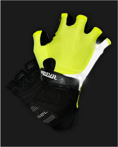 Miniatura 5 de Guantes de ciclismo de verano de alta visibilidad, altamente reflectantes y fluorescentes