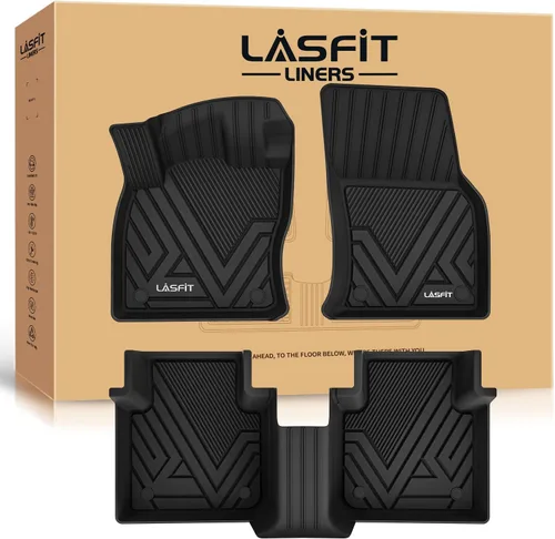 Miniatura 12 de LASFIT - Tapete de carga 3D para maletero de Volkswagen VW2018-2024 (ajuste 5 asientos), protección para todo tipo de clima, tapete de TPE de alta