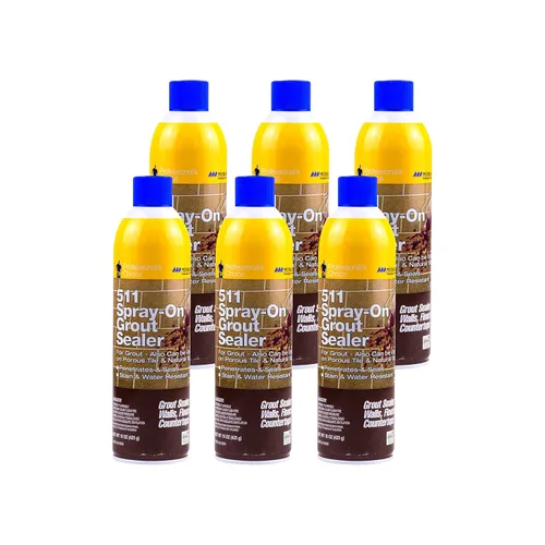 Miracle Sealants Aerosol sellador de lechada, 15 onzas, paquete de 6