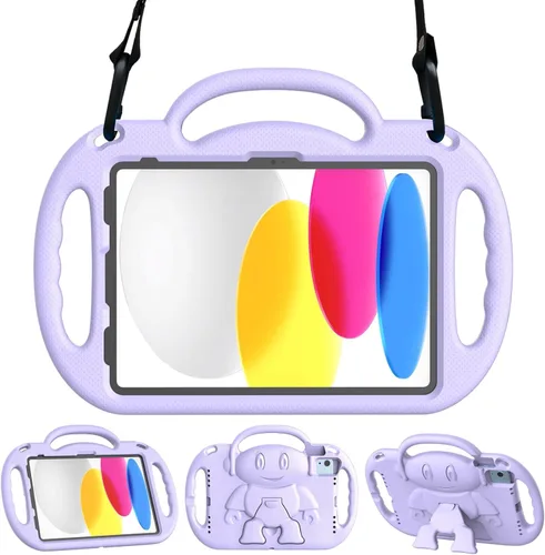 Miniatura 16 de Funda para niños para iPad de 11ª generación (A16) de 11" 2025 y 10ª generación de 10.9" 2022 y iPad Air de 11" 2025/2024 y Air 5ª/4ª