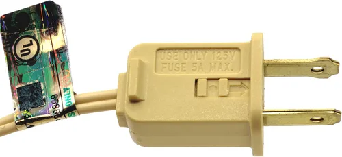 Miniatura 5 de Lámpara a vela Creative Hobbies® Rustic Country de 5 pulgadas, con interruptor de encendido/apagado, borde metálico, plug-in